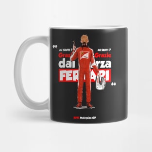 Sebastian Vettel Grazie Grazzie Mug